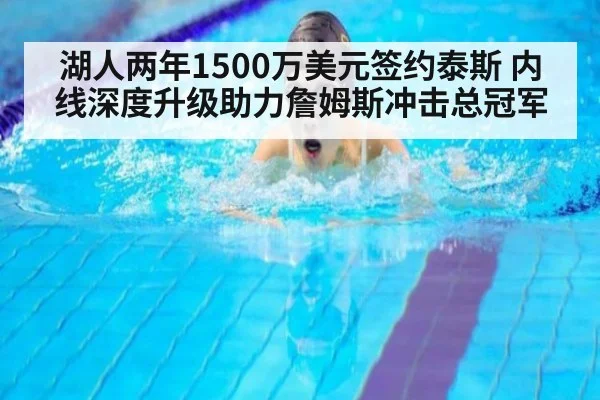 湖人两年1500万美元签约泰斯 内线深度升级助力詹姆斯冲击总冠军